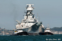 USS Iowa Move  2011