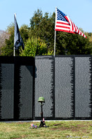 Vietnam Memorial Wall Petaluma  2013